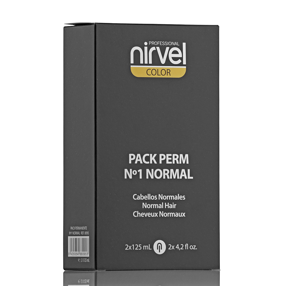 Комплекты для перманентной завивки Neutralizante + Pack de Permanente №1, 2 шт по 125 мл